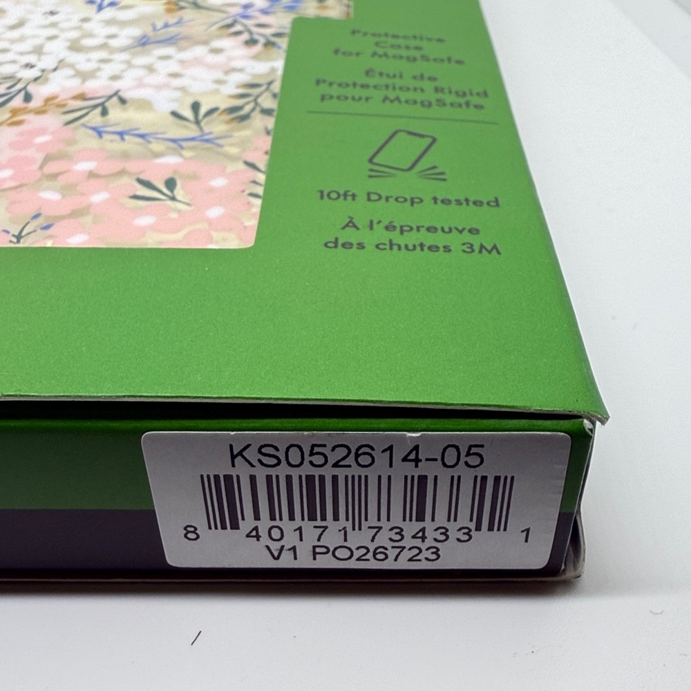 Kate Spade iPhone 15 Pro Max Case - Pink, Blue, and White Floral - Picture 6 of 6